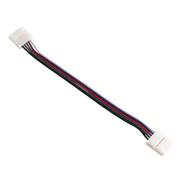 ZŁĄCZKA DO TAŚM LED RGBW 12mm 5PIN 15cm DWUSTRONNA