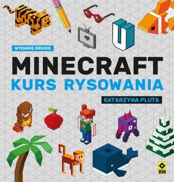 Minecraft Удивительные основы + Курс рисования Minecraft, дом, качели, фрукты...