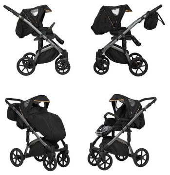 SPIRO GREY 2.0 МНОГОФУНКЦИОНАЛЬНАЯ ДЕТСКАЯ КОЛЯСКА 2в1