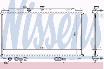 фото thumb №12, Радиаторов двигателя nissens 67350a 21410bn700