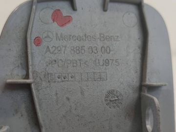 фото thumb №7, Mercedes-benz eqs a297 w297 заглушка фаркоп бампера зад a2978850300