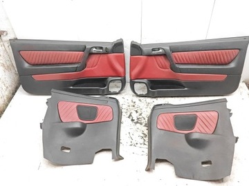 фото thumb №5, Opel astra g cabrio купе bertone комплект сидінь шкіра червоний