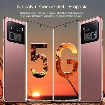Смартфон M11 Galaxy с экраном 7,3 дюйма, 16 ГБ, 1T золотого цвета