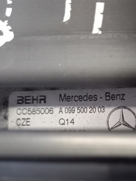 фото thumb №10, Комплект радіатор mercedes glc x253 c253 220d 250d 300d 250 300 a0999062100