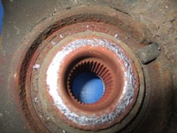 фото thumb №4, Ford c-max 2.0tdci поворотный кулак ступица левая abs