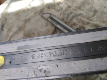 фото thumb №7, Audi a1 8x 3d планка накладка порогова s-line 10r