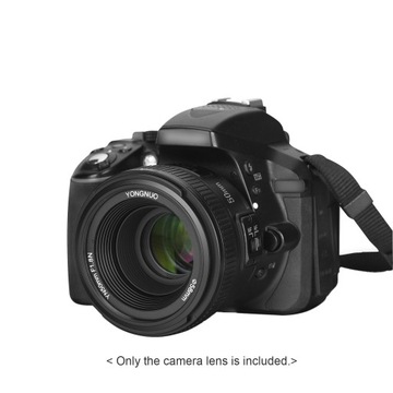 Объектив YONGNUO YN50 мм F1,8 AF 1:1,8 стандартный с фиксированным фокусным расстоянием