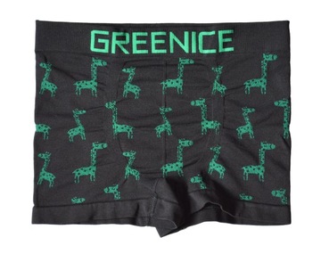 Трусы-боксеры Greenice Giraffe для мальчиков, 7-9 лет, 4829
