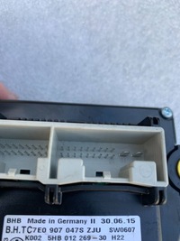 фото thumb №6, 7e0907047s панель кондиционера vw t6 multivan transporter оригинал хороший