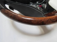 фото thumb №12, Mercedes sl w230 230 r230 рестайлинг руль кожа дерево лепестки 2304602718