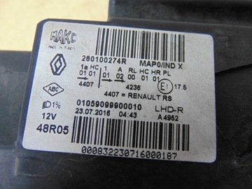 фото thumb №16, Лампа права перед renault clio iv повний led європа