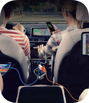 FM-ПЕРЕДАТЧИК BLUETOOTH АУДИО FM-БЫСТРОЕ ЗАРЯДНОЕ УСТРОЙСТВО QC USB PD MP3