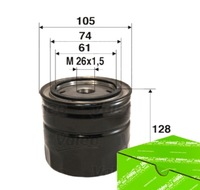 фото thumb №1, Фільтр оливи valeo do hyundai h-1 starex 2.5 tci