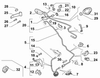 фото thumb №9, Шланг сцепления активатор насоса fiat 500 panda 0055231163 oem