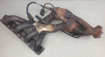 фото thumb №7, Bmw z4 e85 e86 2.0 бензин n46b20b коллектор выпускной катализатор 7506569