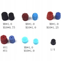 фото thumb №7, M8 m9 m10 1/4 1/8 заглушки сердцевина клапана