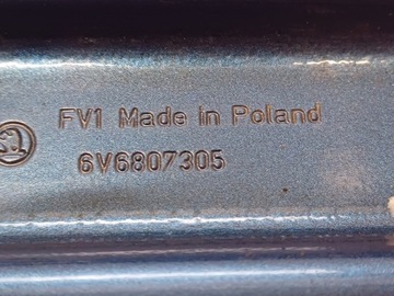 фото thumb №6, Skoda fabia 3 iii hb 14- балка підсилювач бампера зад 6v6807305