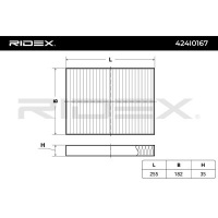 Фильтр салонный ridex 424i0167 Цена, фото thumb