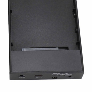 Корпус Raid для внешнего жесткого диска с двумя отсеками, USB C, 10 Гбит/с, 2,5 дюйма