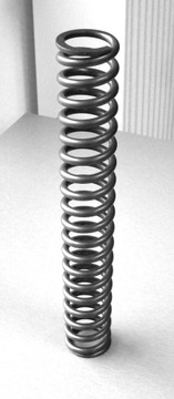 ПРУЖИНА НАЖИМАЮЩАЯ d=6,0 * Dz=42 * L=280 - 1 шт.
