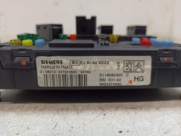 фото thumb №6, Psa citroen peugeot siemens модуль bsi s118085320c, 9652474680