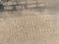 фото thumb №11, Honda civic x type r молдинг порог правая