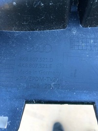 фото thumb №9, Дифузор спойлер бампера зад audi a7 s7 4k8 4k8807521d