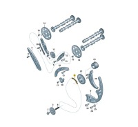 Цепь распределительного вала оригинальный номер 059109252 Цена, фото thumb