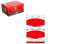 фото thumb №8, Тормозные колодки ham. toyota p. landcr. gdb1154