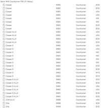 Mini f54 f55 f56 f57 f60 лічильник прилади hud head-up 295km бензин Доставка, фото thumb