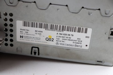 фото thumb №9, Mercedes ml w164 x164 радио навигация навигация a1648200979