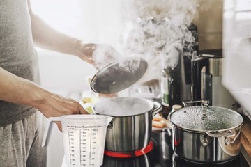 КУХОННЫЙ КОНТЕЙНЕР С МЕРНОЙ ПЛАСТИКОВОЙ КРУЖКОЙ БОЛЬШОЙ мерный стакан 1,5л 1500мл