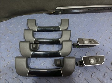 фото thumb №8, Audi a8 d4 длинный потолок козырьки ручки алькантара