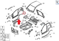 фото thumb №2, Накладка поріг ligier js60 права оригінал.