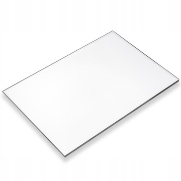 PLEXI WYLEWANA 5mm Przeroczysta (bezbarwna) 40x30 cm pleksa cięcie Laserem