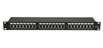 Патчпанель EXTRALINK 24 порта CAT6 STP V2
