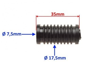 YAMAHA YZF MT-07 FZ07 XJ6 XJ6N FZ6 FZ6R guma dźwigni zmiany biegów