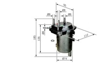 фото thumb №2, Фильтр топлива nissan micra iii note nv200 renault c