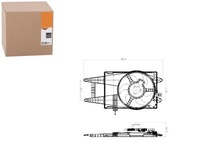 фото thumb №1, Nrf 47243 вентилятор, охлаждение двигателя