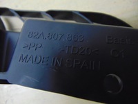 фото thumb №8, Направляющая кронштейн бампера задняя средний audi a1