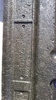 фото thumb №9, Audi q5 рестайлинг абсорбер бампера перед 8r0807550e