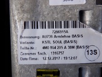 фото thumb №7, Audi q7 4m підлокітник тунель середній 4m0864205a