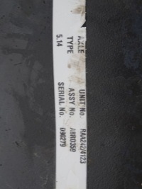 Daf lf 45 55 01-13 корпус міст балка мосту 17,5 6 гвинт ресора śr otw 30,5cm #51 в Україні, фото thumb