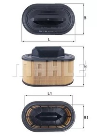 фото thumb №2, Фільтр повітря mahle