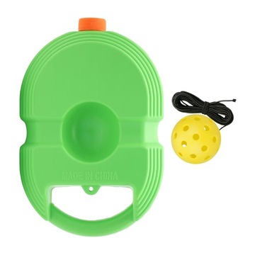 Плинтус для тренера по пиклболу для одного игрока Pickleball, зеленый