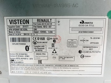 фото thumb №8, Радіо cd usb блютуз renault twingo iii