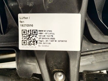 фото thumb №15, Bmw x1 f48 lci перед капот pas крило бампер лампи 475 м-пакет