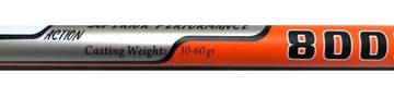 УМЫШКА 8 м ACTION 30-60 г CARBON SUCCESS CARBON