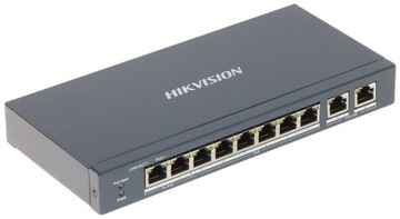 КОММУТАТОР POE DS-3E1310HP-EI 8-ПОРТОВЫЙ Hikvision