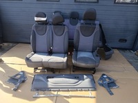 фото thumb №1, Peugeot expert ii 2 сидіння заднє сидіння лавка кріплення комплект двокабінний